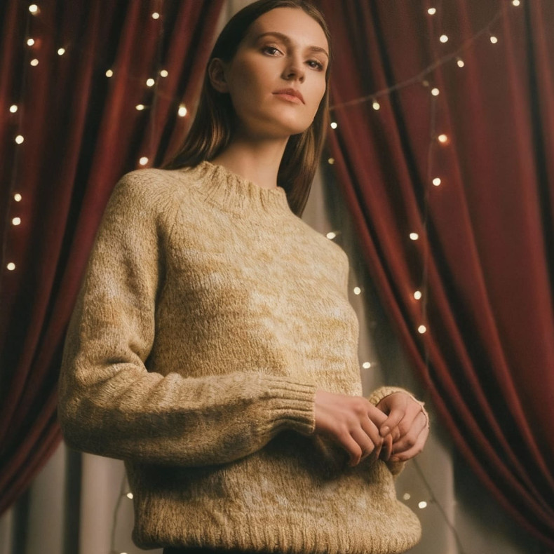 Modèle tricot PDF - Pull Alicia