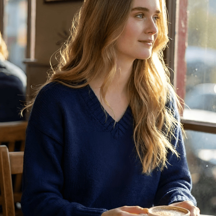 Knitting Pattern - Olivia Jumper