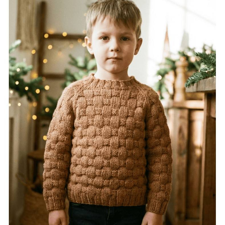 Modèle tricot PDF -  Pull Théodore
