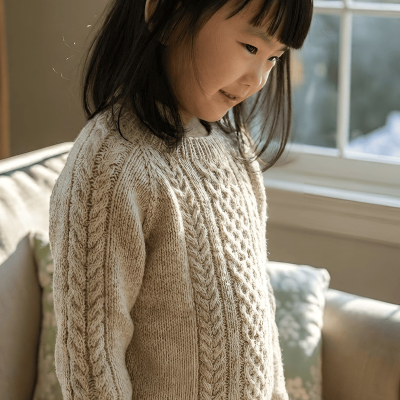 Modèle tricot PDF - Pull Justin