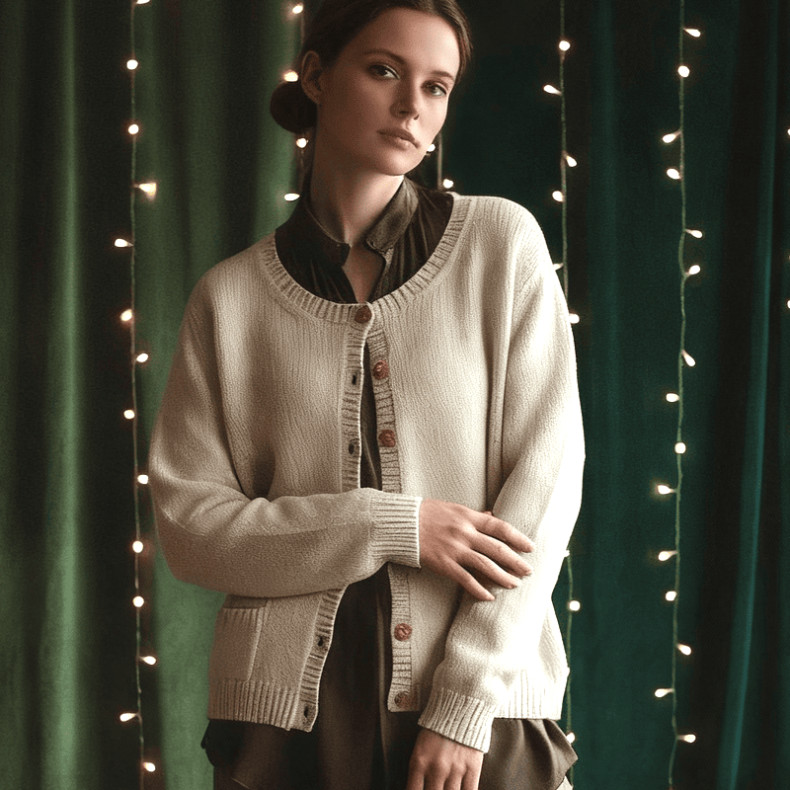 Kit tricot - Gilet Leonie