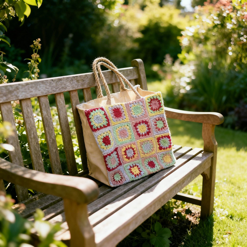 Knitting Pattern - Aurore bag