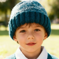 Knitting French PDF Pattern Gabriel beanie