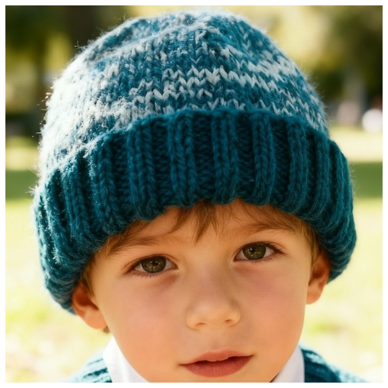 Modèle tricot PDF - Bonnet Isidore