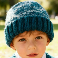 Knitting French PDF Pattern Gabriel beanie