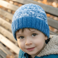 Knitting French PDF Pattern Gabriel beanie