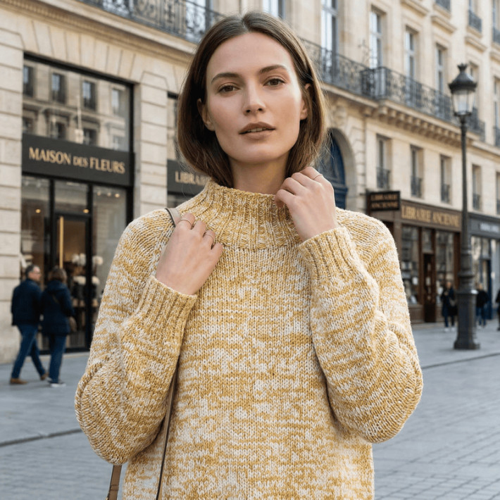 Modèle tricot PDF - Pull Alicia