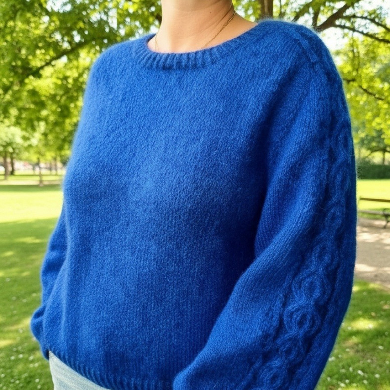 Modèle tricot PDF - Pull Linda