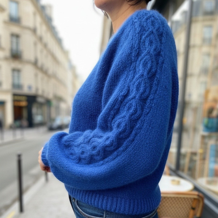 Modèle tricot PDF - Pull Linda