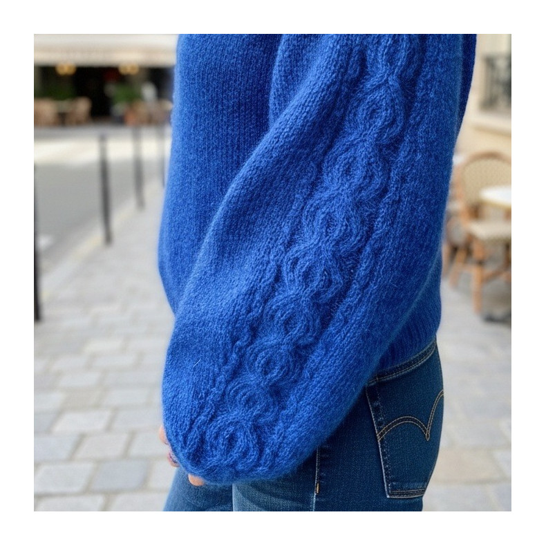 Modèle tricot PDF - Pull Linda