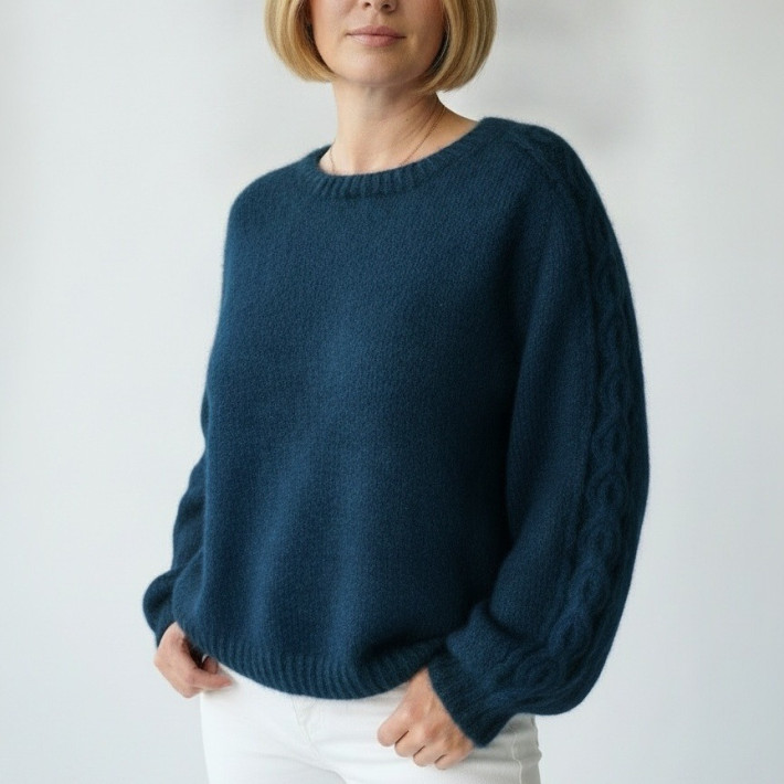 Modèle tricot PDF - Pull Linda