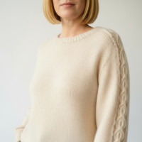 Modèle tricot PDF - Pull Linda