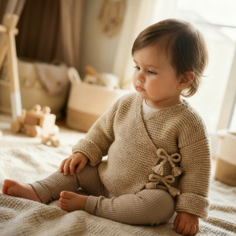 Lisette cardigan beige