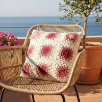 French pattern Rainbow Cushion