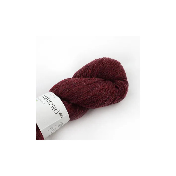 Pelote de laine Loch Lomond BORDEAUX