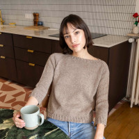 Modèle tricot PDF - Pull Caroline
