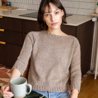 Modèle tricot PDF - Pull Caroline
