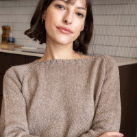 Modèle tricot PDF - Pull Caroline