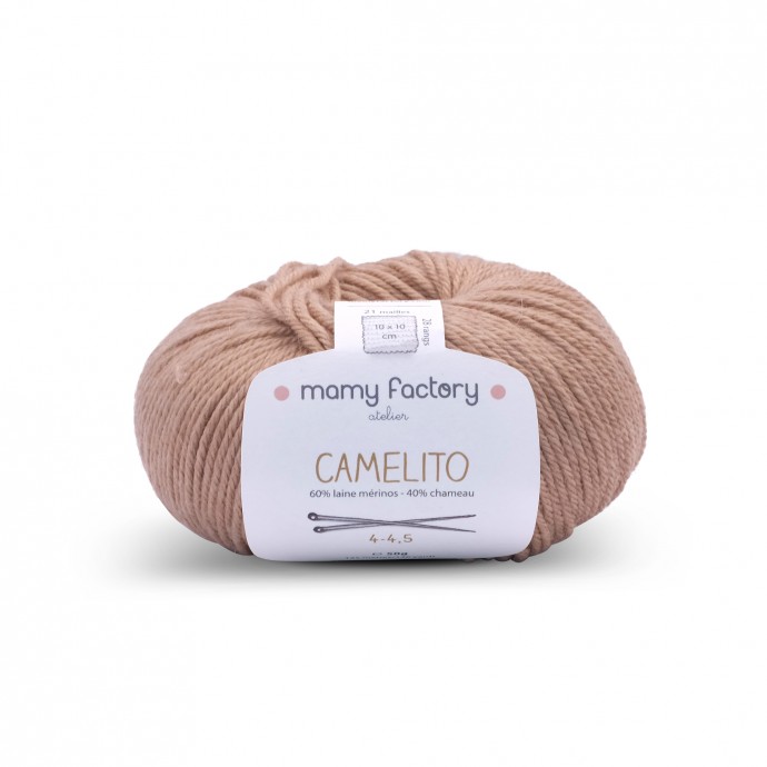 Laine naturelle Camelito - Mamy Factory - Caramel