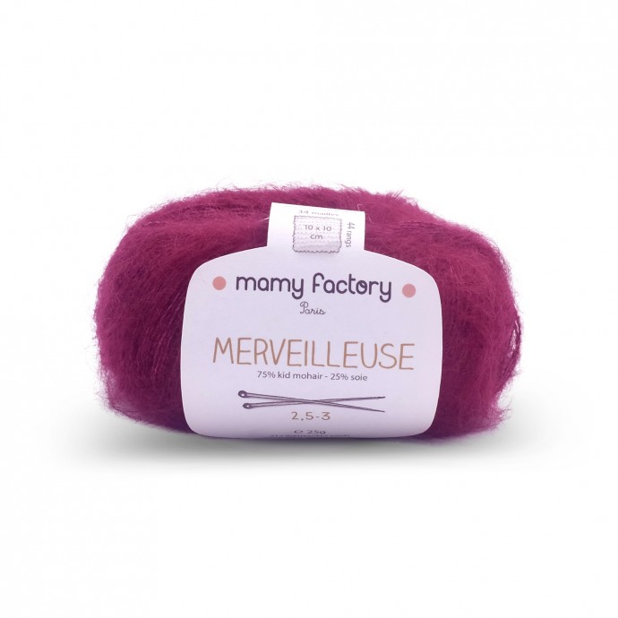 Laine naturelle Merveilleuse - Mamy Factory - Bordeaux