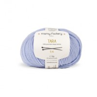 Laine naturelle Tara - Mamy Factory - Bleu Ciel