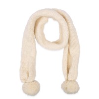 Emile scarf for baby - natural white color