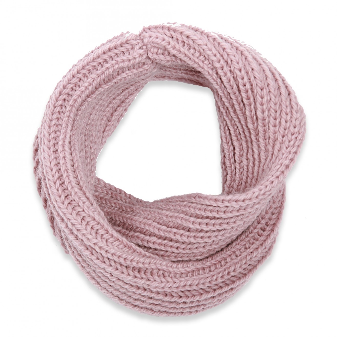 Modele tricot écharpe snood col enfant tricoté en laine et cachemire