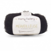 Laine naturelle Merveilleuse - Mamy Factory - Noir