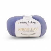 Laine naturelle Merveilleuse - Mamy Factory - Bleu Ciel