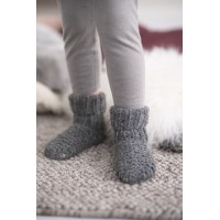 Modele tricot PDF - Chaussons Lou