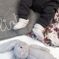 Modele tricot PDF - Bonnet et Chaussons Eliott