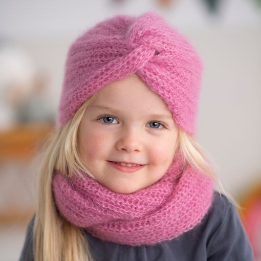 kit tricoter snood en laine voltaire