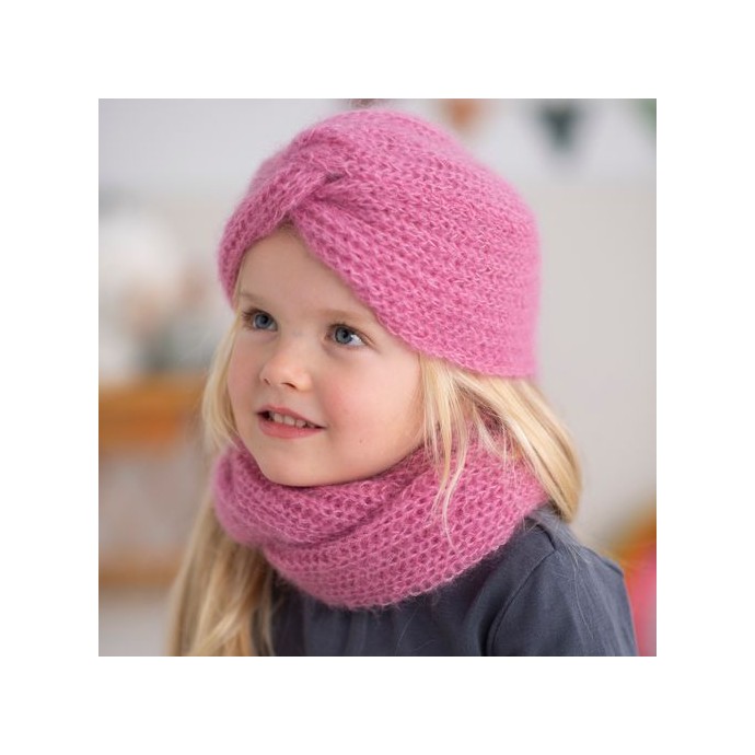 Modele tricot PDF - Snood Amelie