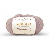 Laine naturelle Aloe Vera - Mamy Factory - Gris perle