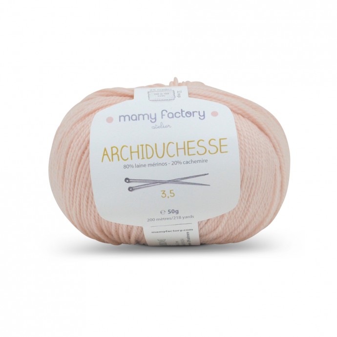 Laine naturelle Archiduchesse - Mamy Factory