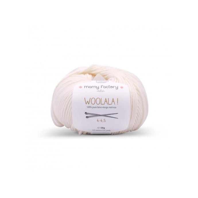 Laine naturelle Woolala - Mamy Factory