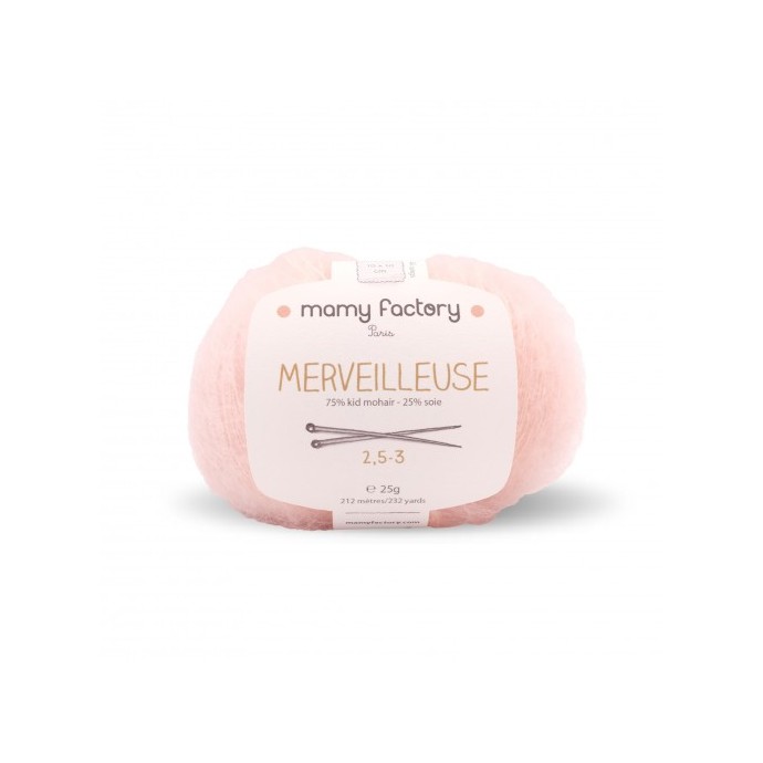 Laine naturelle Merveilleuse - Mamy Factory