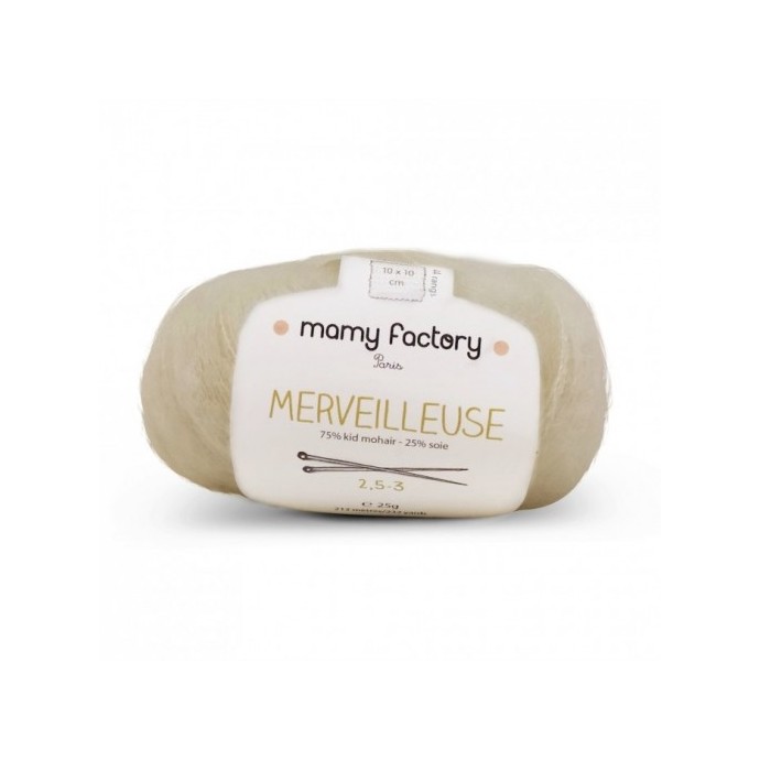 Laine naturelle Merveilleuse - Mamy Factory