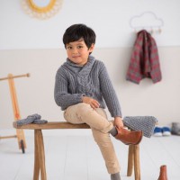 Modele tricot PDF - Pull Lucas