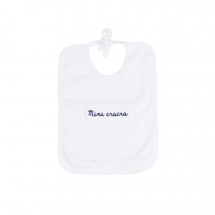 "Mini Cracra"  Baby Bib